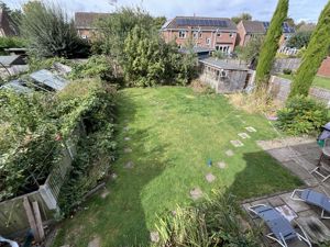 Overview of rear garden- click for photo gallery